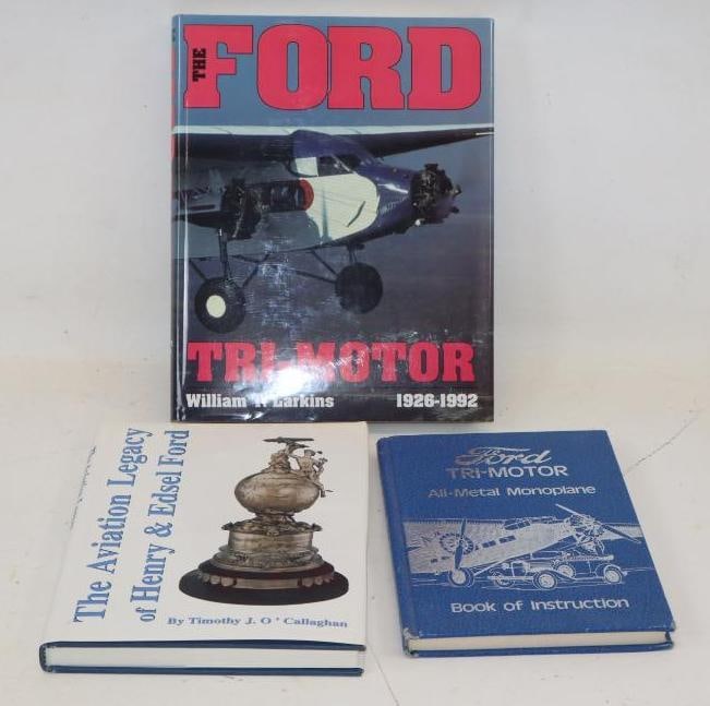 Group Of 3 Ford Aviation Hardbound Books