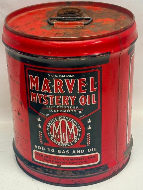 Marvel Mystery Oil 5 Gallon Can: 11x11x13