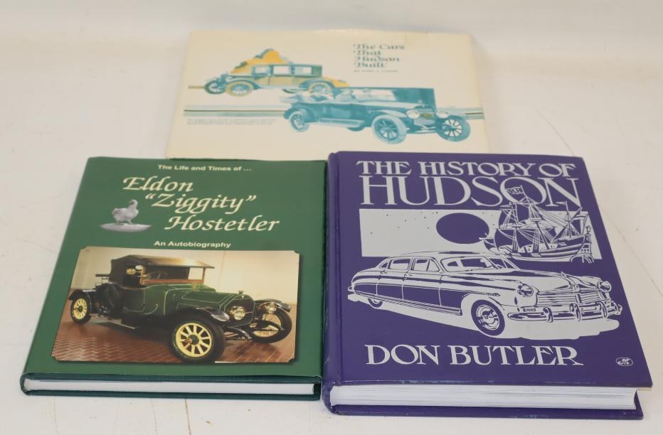 Group Of 3 Hudson Motorcar Hardbound Books (1 of 5)
