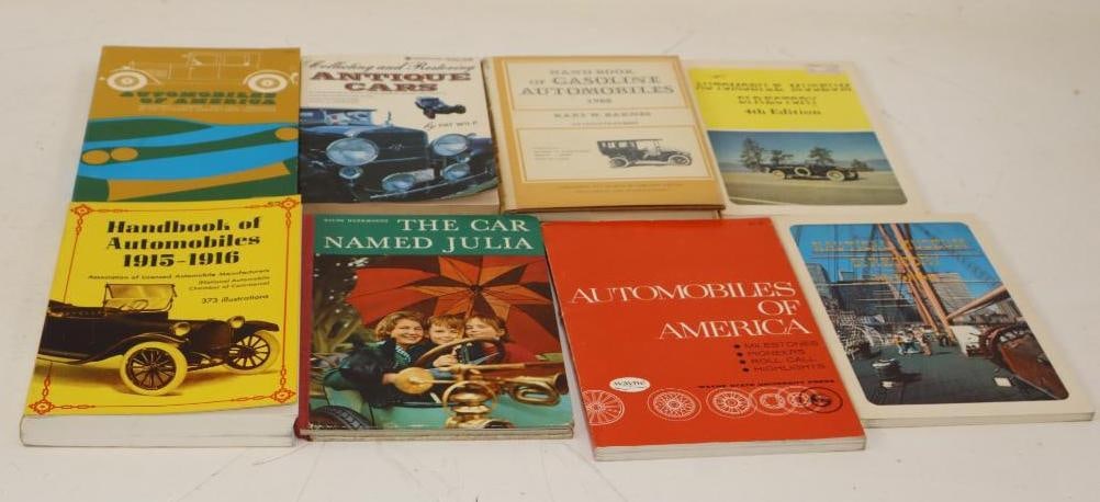 Group Of 8 Early Automobile And Museum Directory Books (1 of 9)