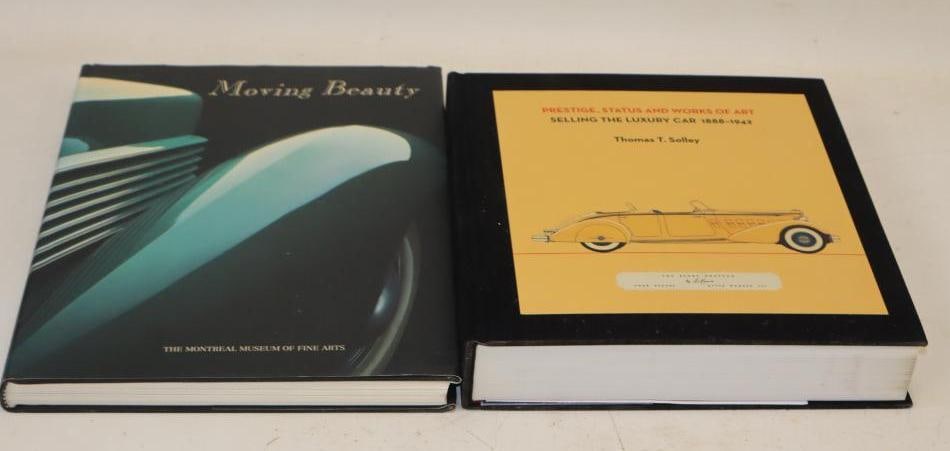 Group Of 2 Prestige, Status & Works Of Art And Moving Beauty Hardbound Car Books (1 of 9)