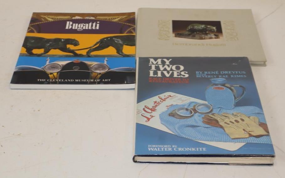 Group of 3 Bugatti Automobile Car Books (1 of 5)