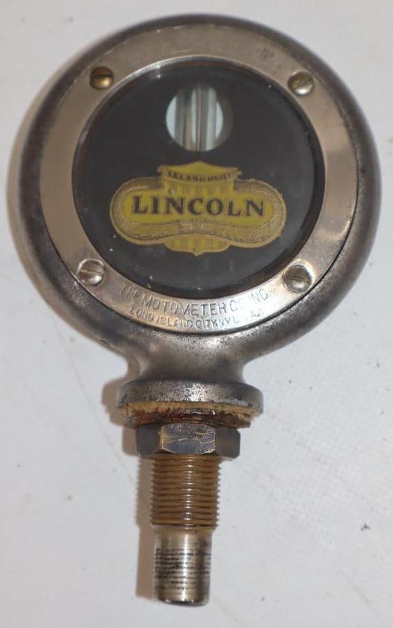 Lincoln Motor Car Boyce Moto-Meter