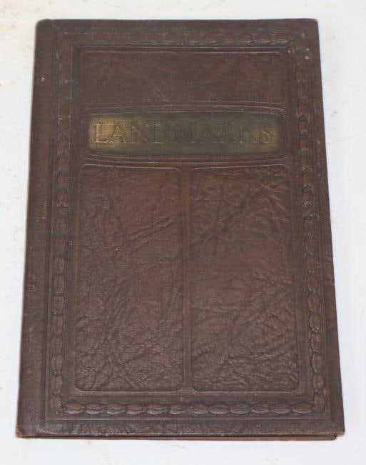 1924 Landmarks Points of Interests Travel Booklet: 4" x 6"