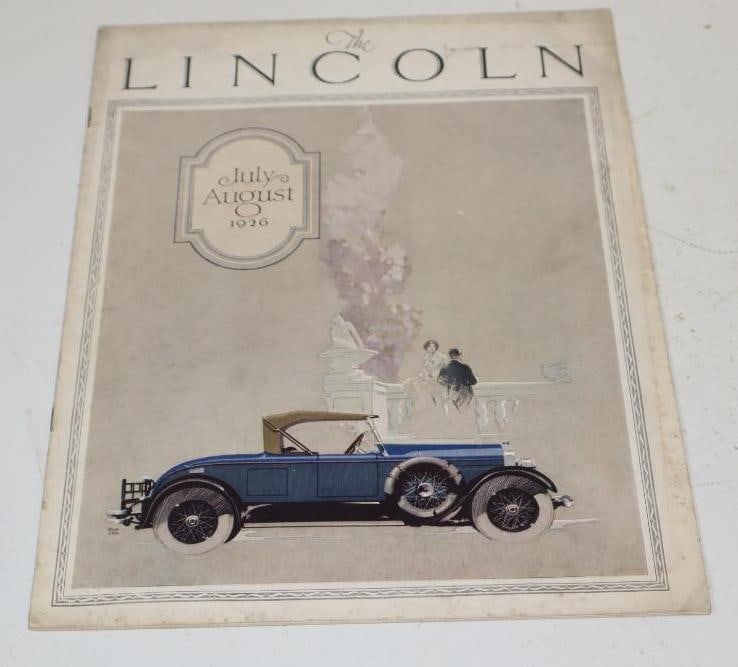 1926 July/August The Lincoln Company Magazine (1 of 4)