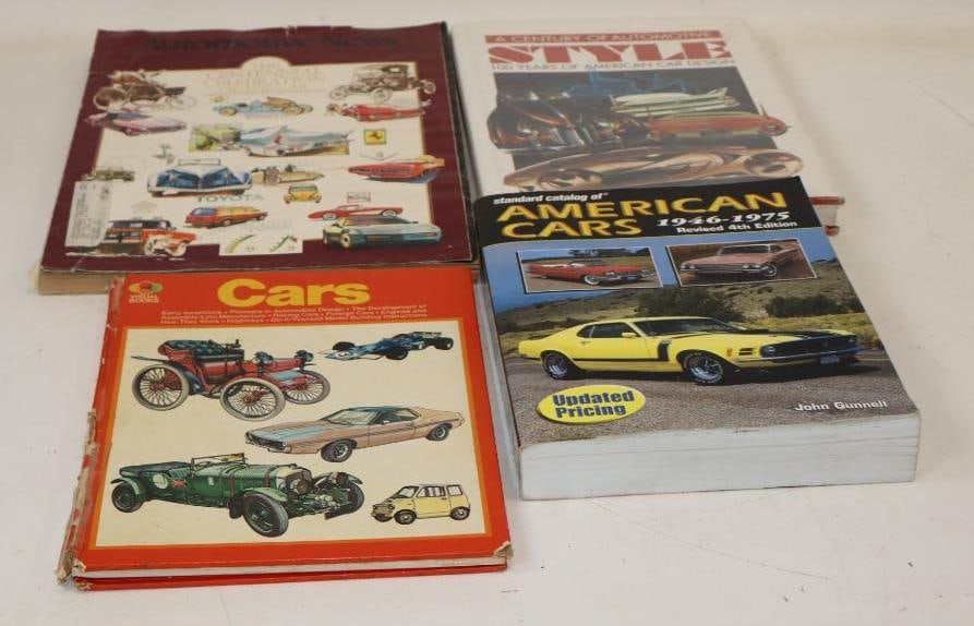 Group of 4 Foreign and Domestic Automobile History Books (1 of 6)