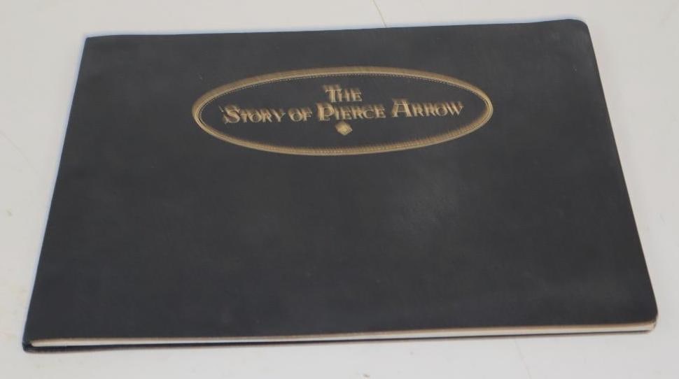 The Story of Pierce-Arrow Motor Car Company Book: 13.5" x 10.5" x .5"
