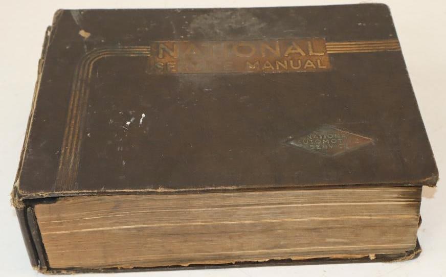 1937 National Service Manual Book: 13x10x4