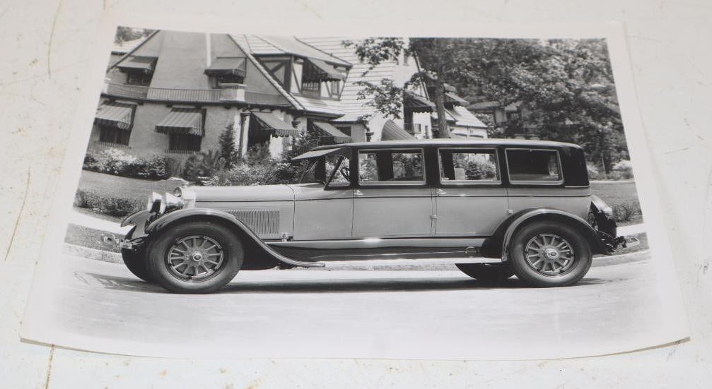 1935 Lincoln Motor Car Black And White Photo: 8x10