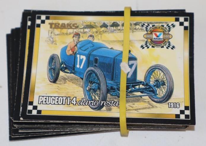 Group Of 26 1995 Valvoline Car Collector Cards: 3.5x3.5 Each