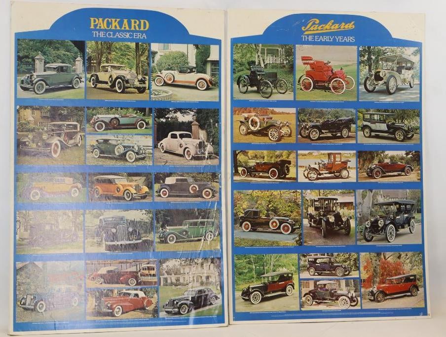 Group Of 3 Packard And Locomobile Posters On Heavy Cardstock: 25.5x38 Each