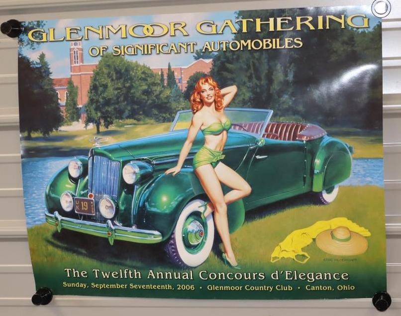 2006 Glenmoor Gathering of Significant Automobiles Advertising Poster (1 of 5)