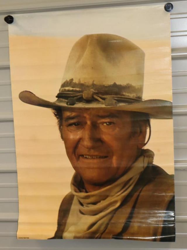 "The Duke" John Wayne Italian Printed Poster: 26" x 38"
