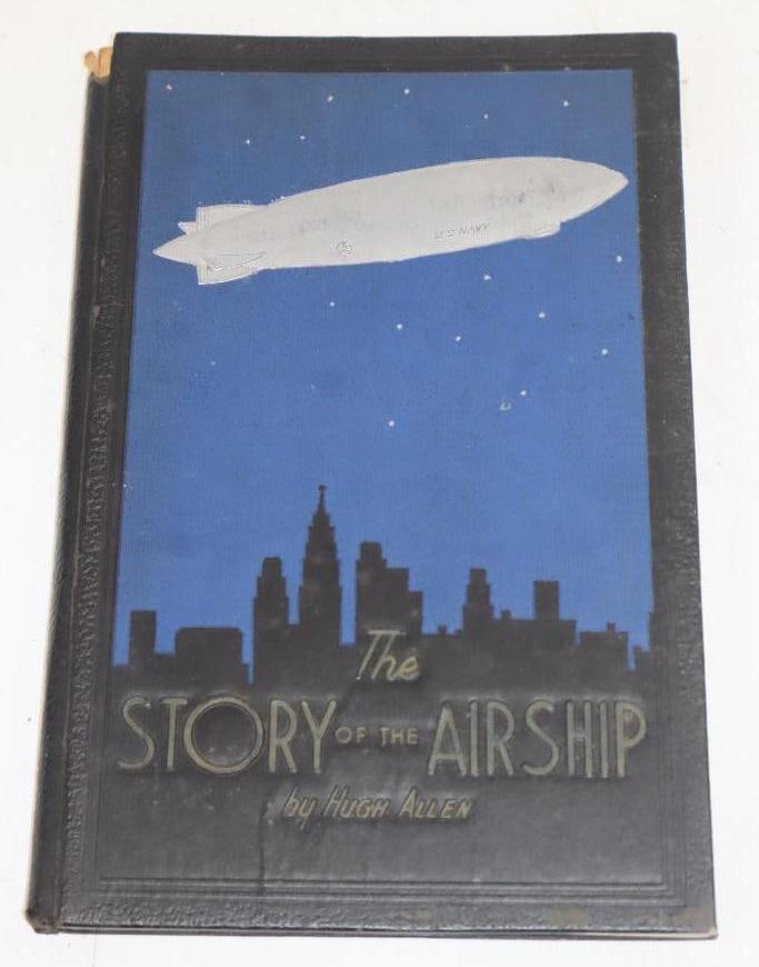 1931 Goodyear Tire & Rubber Story Of The Airship Book: 6x9.25