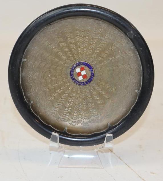 S.S. Empress of Canada Souvenir Bowl with Stand: 5" x 5" x 1"