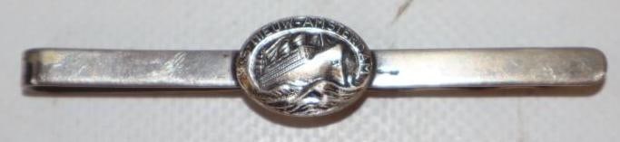 S.S. Nieuw-Amsterdam Oceanliner Tie Tac: 3" x .5"