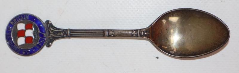 Empress of Britain Cloisonne Souvenir Spoon (1 of 3)