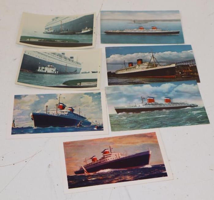 Group Of 7 Postcard And Ship Photos (1 of 4)