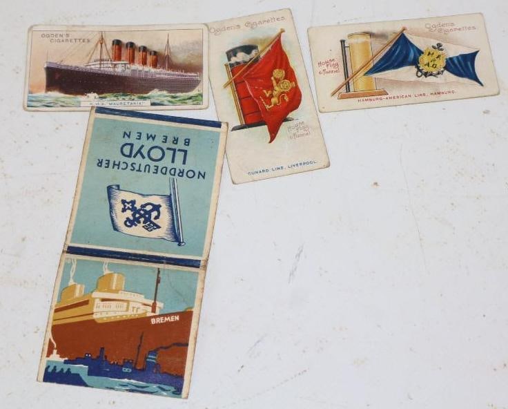 Group Of 4 Ogden's Cigarettes And Matchbook Ocean Liner Advertising (1 of 5)