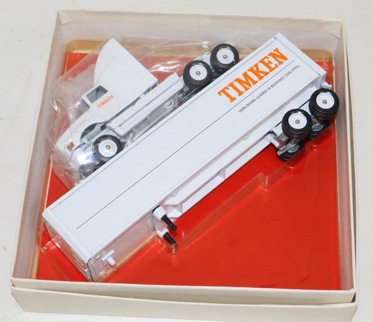 Winross Timken Steel Semi Truck In Original Box: 7x7x1.75