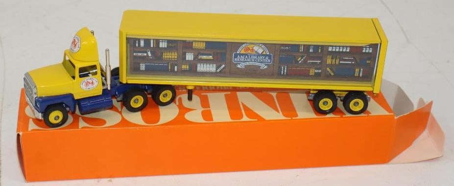 Winross AACA Library and Research Center Semi Truck In Original Box: 9.25x2.5x1.5