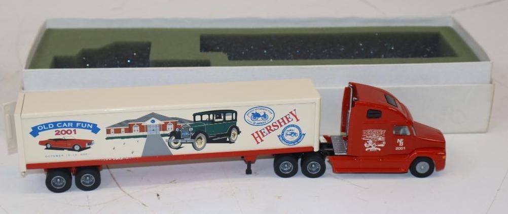 Penjoy 2001 Hershey Fall Meet Semi Truck In Original Box: 14.5x5x2
