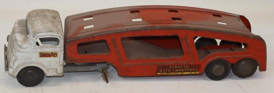 Structo Auto Transport Car Hauler: 21x4.5x5