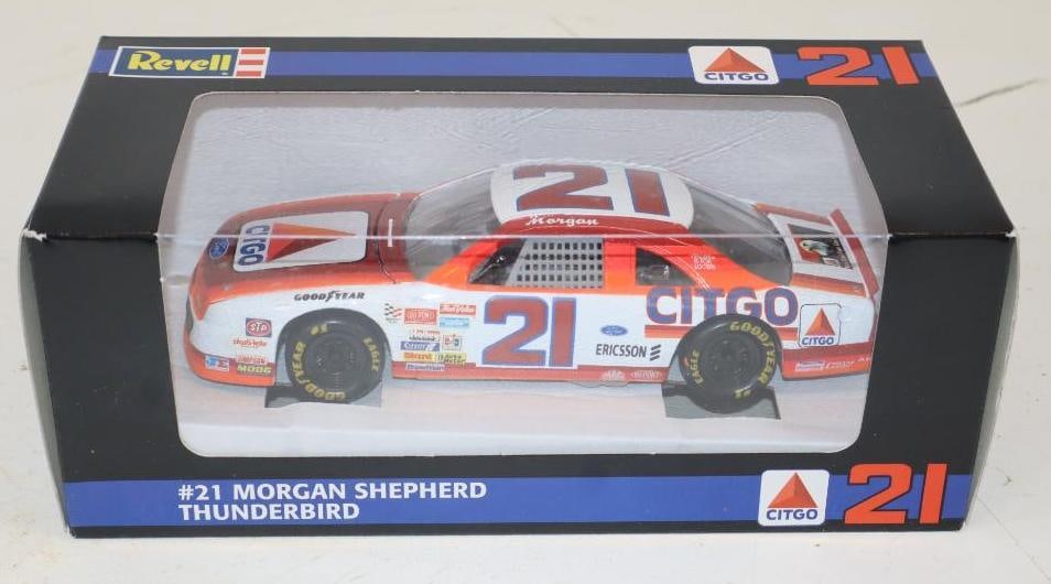 1995 Revell Citgo/Morgan Sheperd Racing 1/24 #21 Diecast Race Car In Original Box: 10x5x4