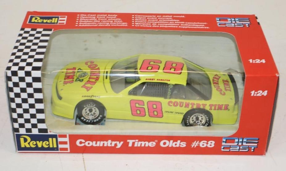 1992 Revell Country Time Racing 1/24 #68 Diecast Race Car In Original Box: 10x5x4