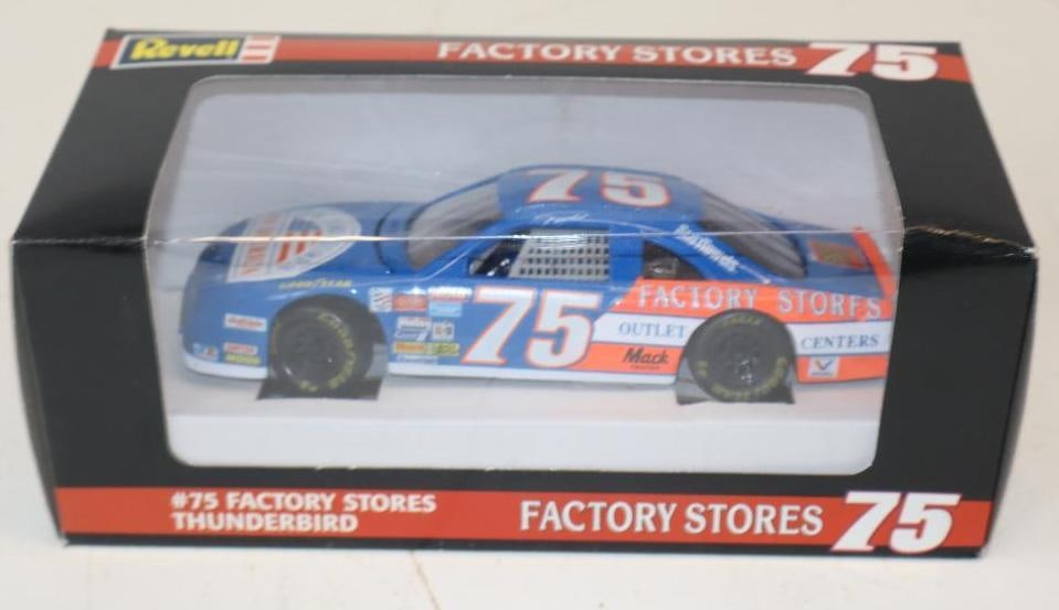 1995 Revell Factory Stores Racing 1/24 #75 Diecast Race Car In Original Box: 10x5x4
