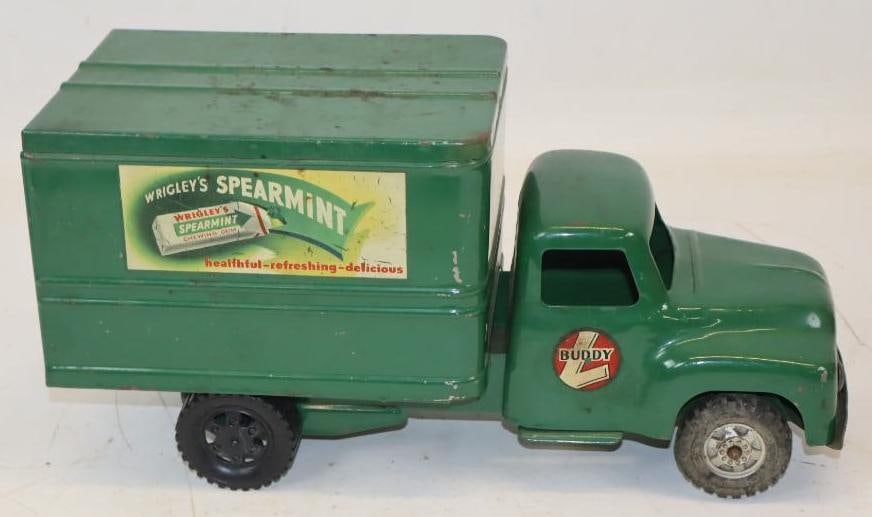 Buddy L Pressed Steel Wrigley's Spearmint Gum Delivery Truck (1 of 5)