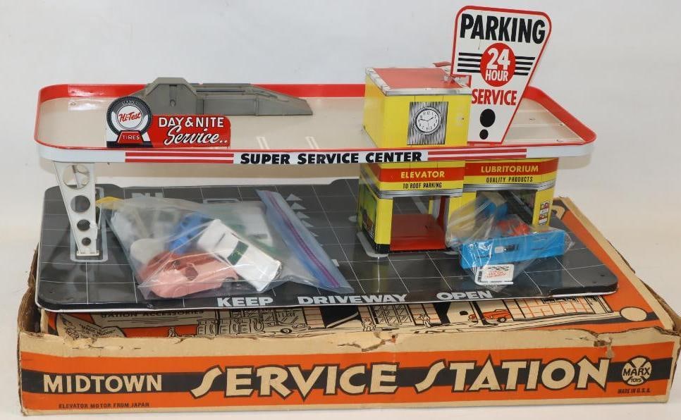 Marx Midtown Service Station With Original Box (1 of 7)