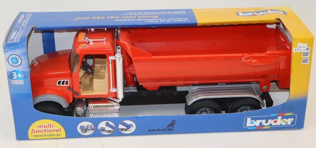 Bruder Mac Dump Truck In Original Box (1 of 4)