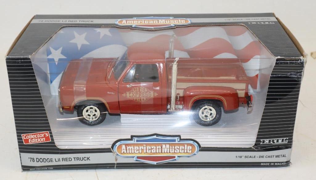 Ertl 1/18th 1978 Dodge Lil Truck In Original Box: 14.5x7x7