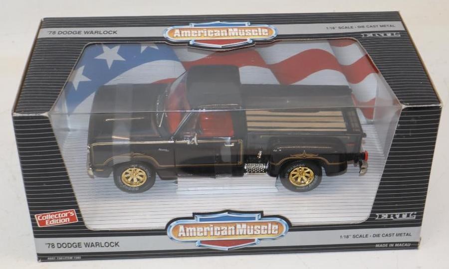 Ertl 1/18th 1978 Dodge Warlock Truck In Original Box: 14.5x7x7