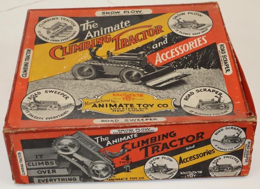 The Animate Climbing Tractor In Original Box: 13.5x12x4.5