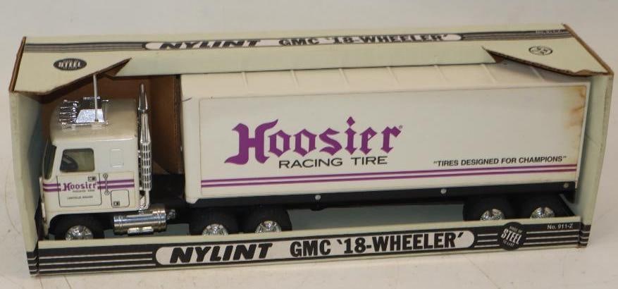 Nylint Hoosier Racing 18 Wheeler In Original Box: 22x6x8