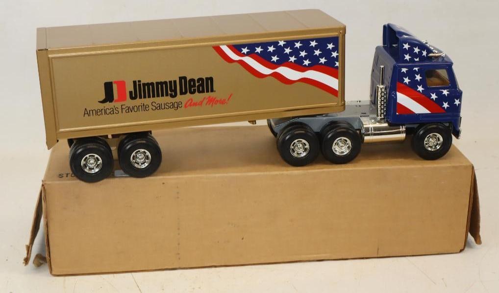 Ertl Jimmy Dean Semi Truck In Original Box: 23x7.5x6