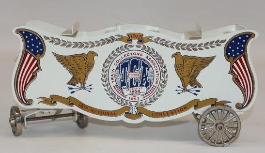 McCoy Standard Gauge 1972 18th National Convention Circus Wagon Car: 9x2x4.5