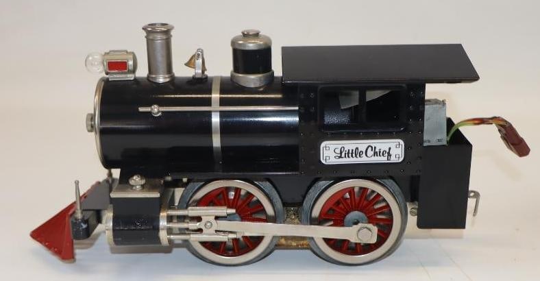 McCoy Standard Gauge Little Chief Power Locomotive Train Car: 12" x 3.5" x 6"