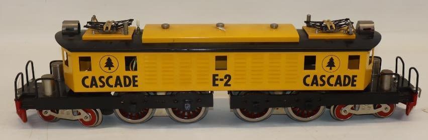 McCoy Standard Gauge E2 Cascade Electric Locomotive Train Car: 24" x 4.25" x 6"