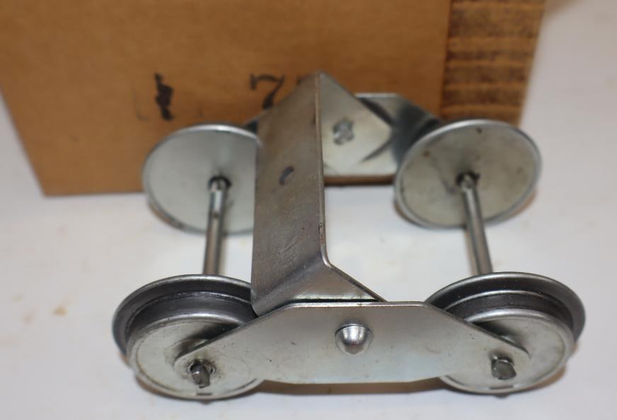 McCoy Standard Gauge Train Wheels #77 In Original Box: 5.5" x 3.5" x 4"