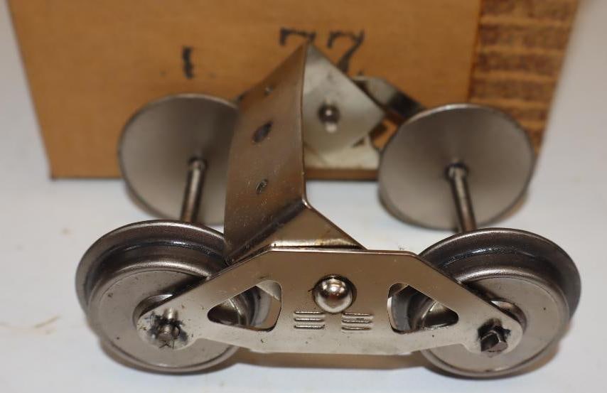 McCoy Standard Gauge Train Wheels #77 In Original Box: 5.5" x 3.5" x 5"