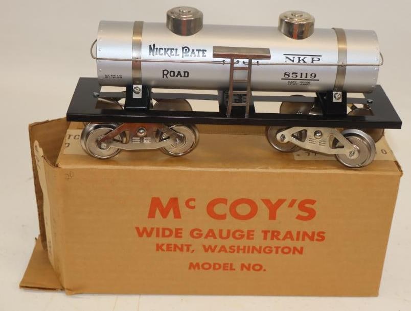 McCoy Standard Gauge Nickelplate Road Tanker In Original Box (1 of 4)