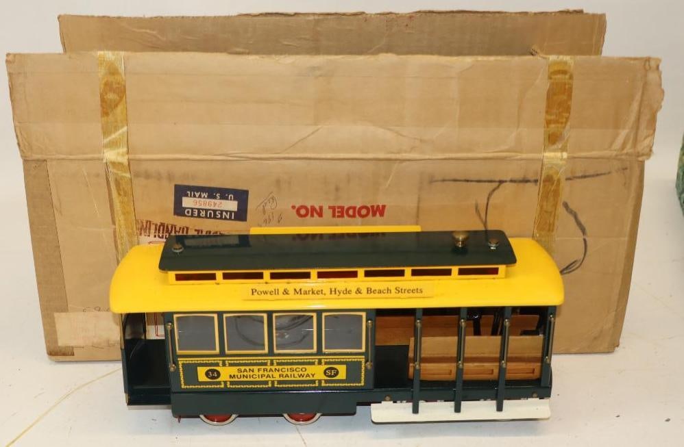 McCoy Standard Gauge San Francisco Municipal Railway Trolley In Original Box (1 of 4)