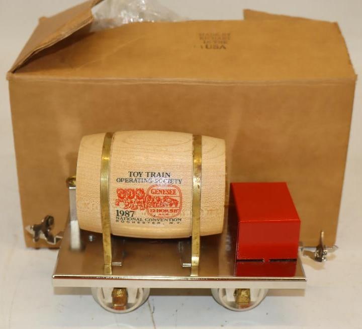 Richart Standard Gauge 1987 TTOS Water Cart In Original Box: 9" x 5.5" x 5.5"
