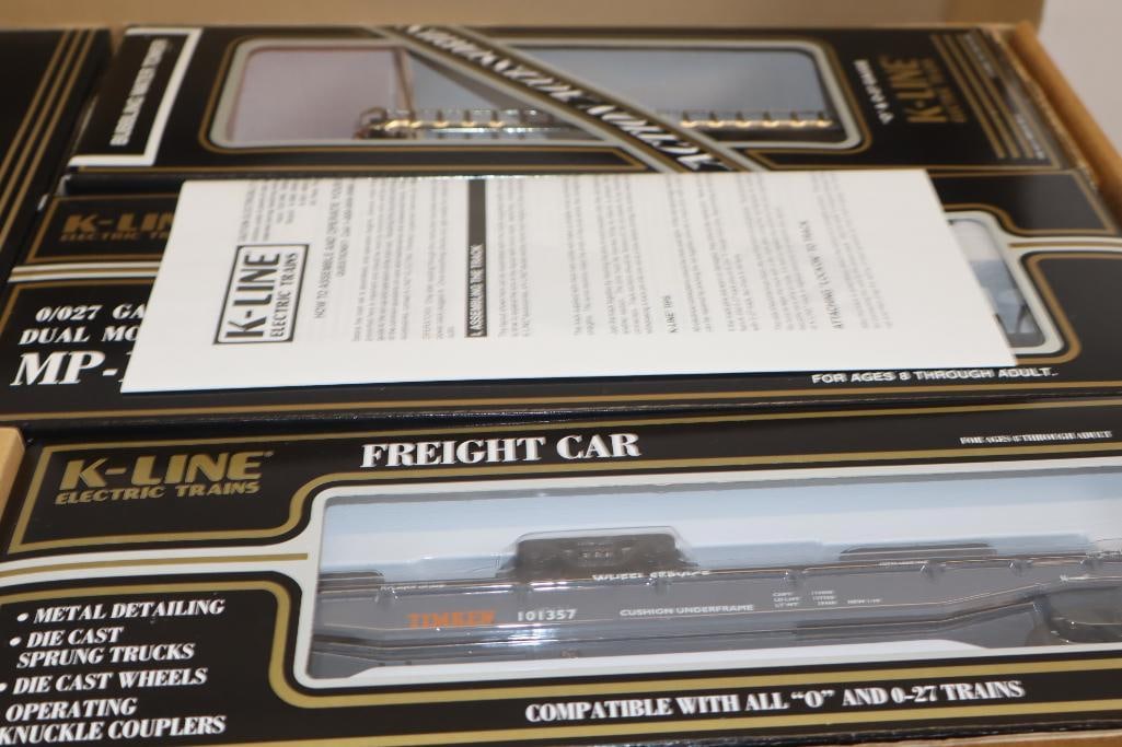 K Line Timken Classics Train Set in Original Box: 25.5" x 18.5" x 7.25"