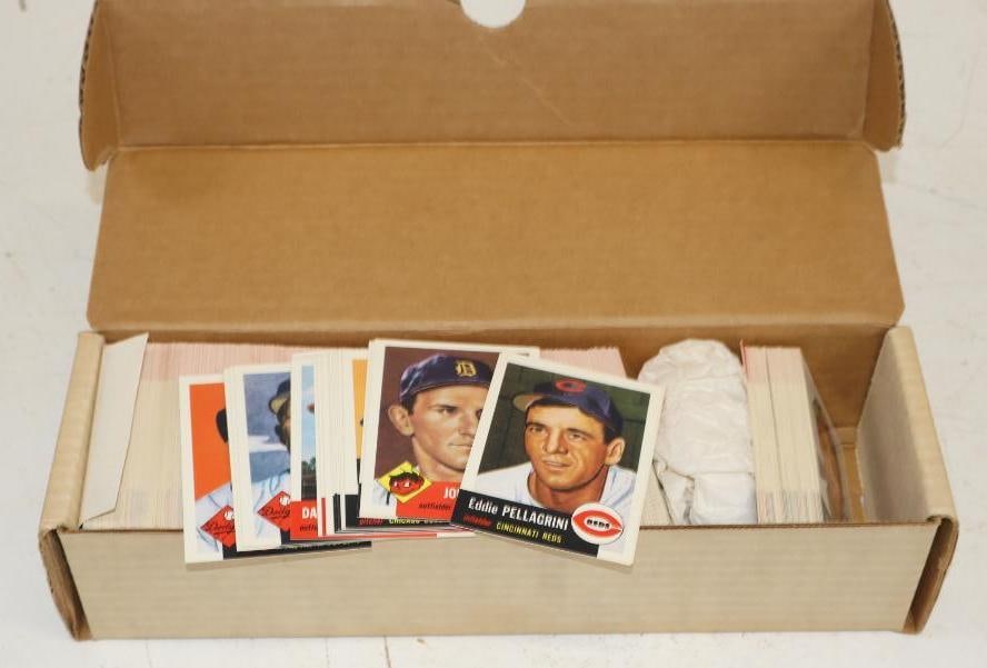 Box 1953 Topps Baseball Card Reprints (1 of 3)