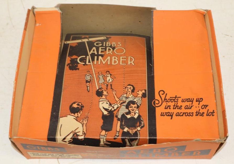 Gibbs Aero Climber Countertop Display Box with Some Propeller Pieces: 10" x 7.5" x 3"