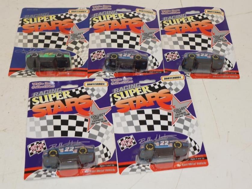 Group of 5 Matchbox Super Racing Stars Diecast Racing Stock Cars (1 of 5)
